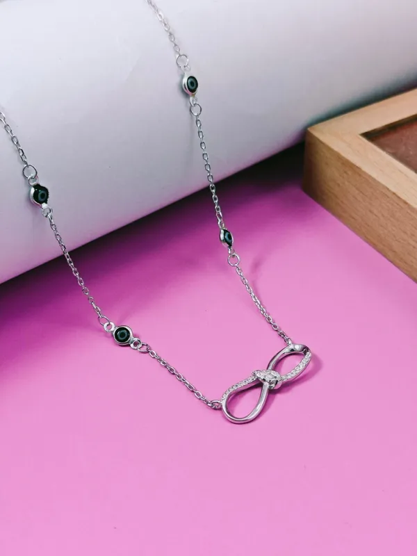 Sterling_Silver_Infinty_Evil_Eyes_Pendant_For_Female
