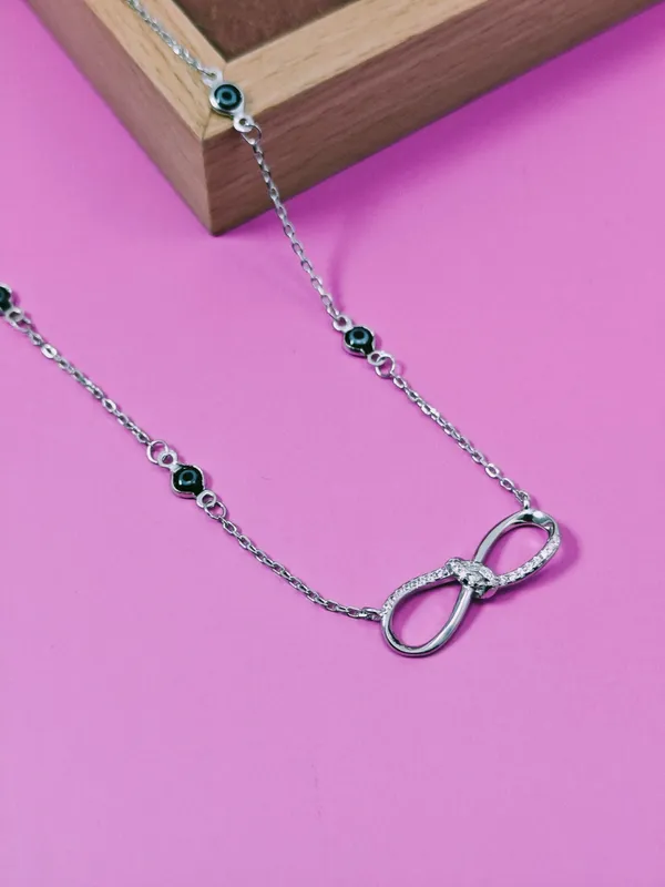 Sterling_Silver_Infinty_Evil_Eyes_Pendant_For_Female