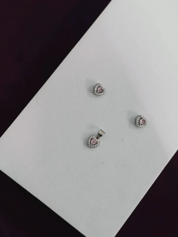Silver_Lightweight_Plain_Earrings_And_Pendant_For_Female