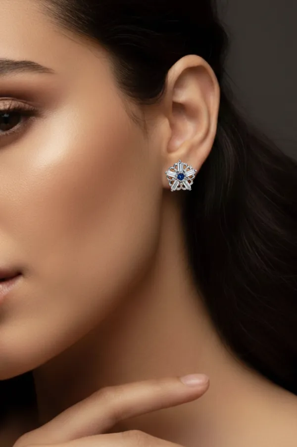 Silver_Earrings_With_Zircon_Stones_For_Female