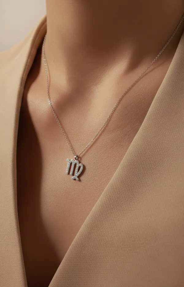 Sterling_Silver_Virgo_Zodiac_Sign_Pendant_For_Female