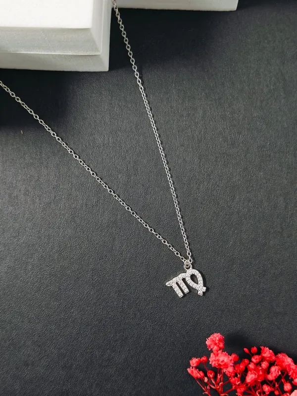 Sterling_Silver_Virgo_Zodiac_Sign_Pendant_For_Female