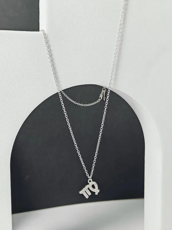 Sterling_Silver_Virgo_Zodiac_Sign_Pendant_For_Female