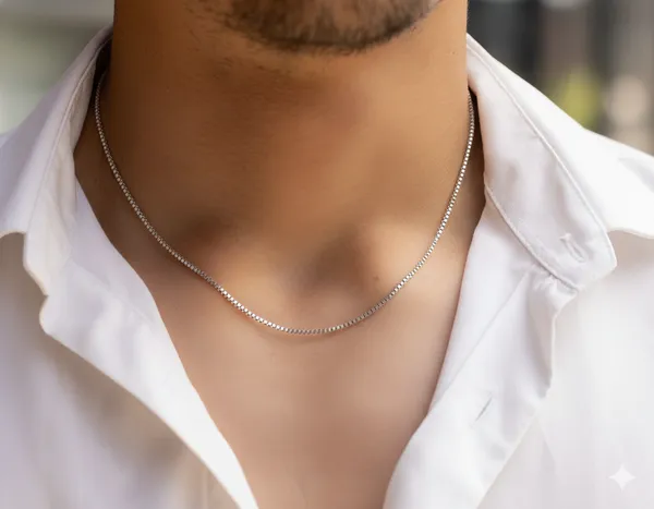 Sterling_Silver_Slim_Chain_For_Female