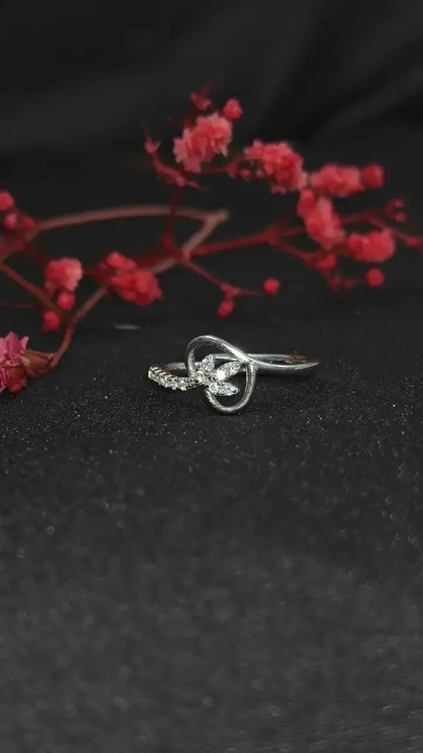Floral_And_Silver_Sterling_Promise_Ring_Gift_For_Female