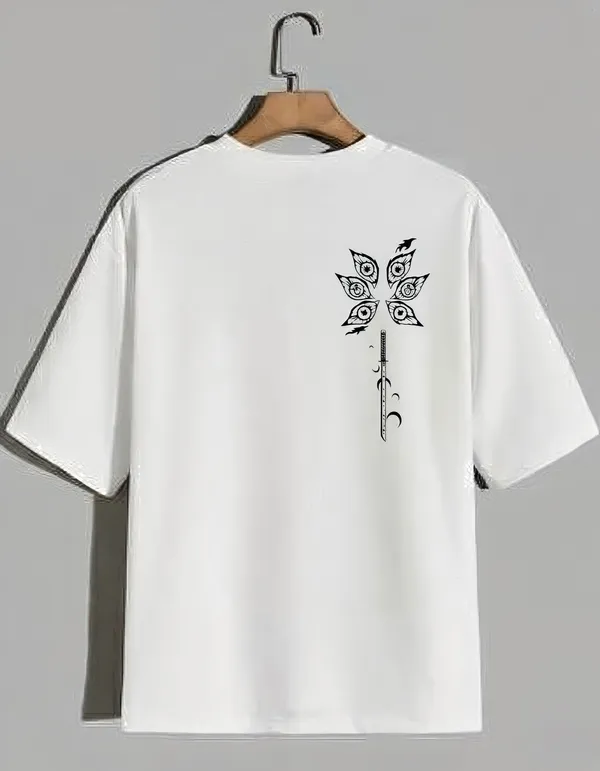 White_Premium_Casual_Cotton_T-Shirt_For_Men