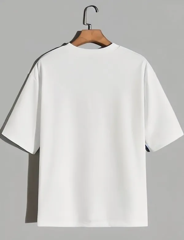 White_Premium_Casual_Cotton_T-Shirt_For_Men