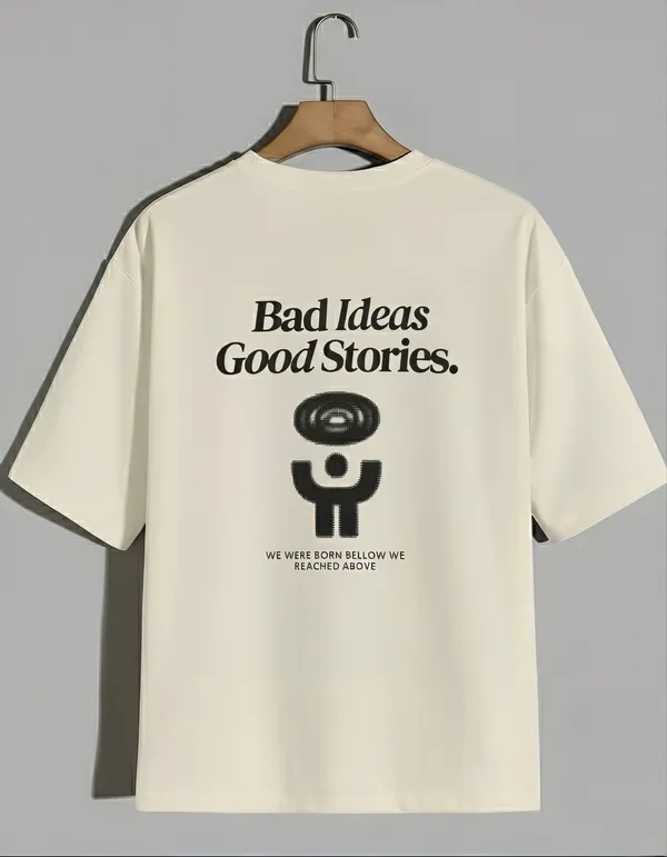 Bad_Ideas_,_Good_stories_T-shirt