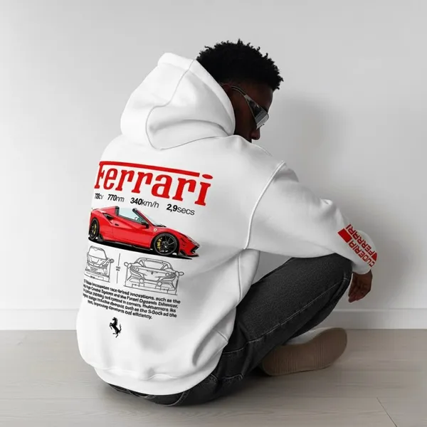 White_Premium_Casual_Cotton_Hoodie_For_Men