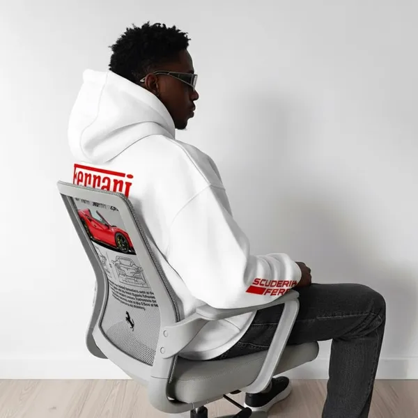 White_Premium_Casual_Cotton_Hoodie_For_Men