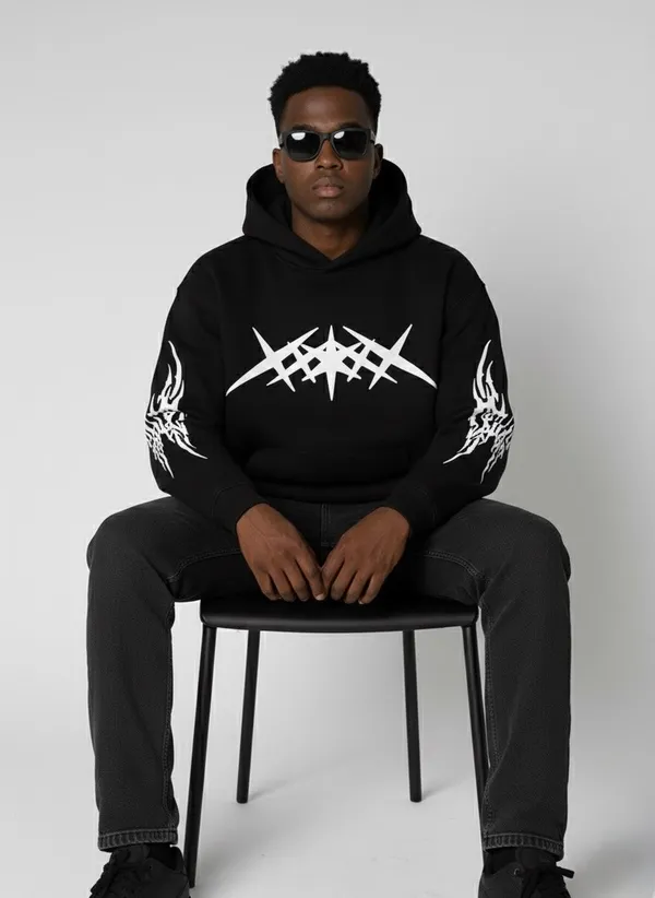 Black_Premium_Casual_Cotton_Hoodie_For_Men