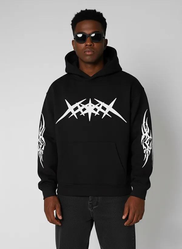 Black_Premium_Casual_Cotton_Hoodie_For_Men