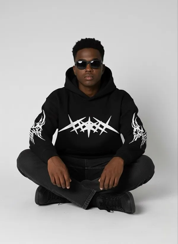 Black_Premium_Casual_Cotton_Hoodie_For_Men