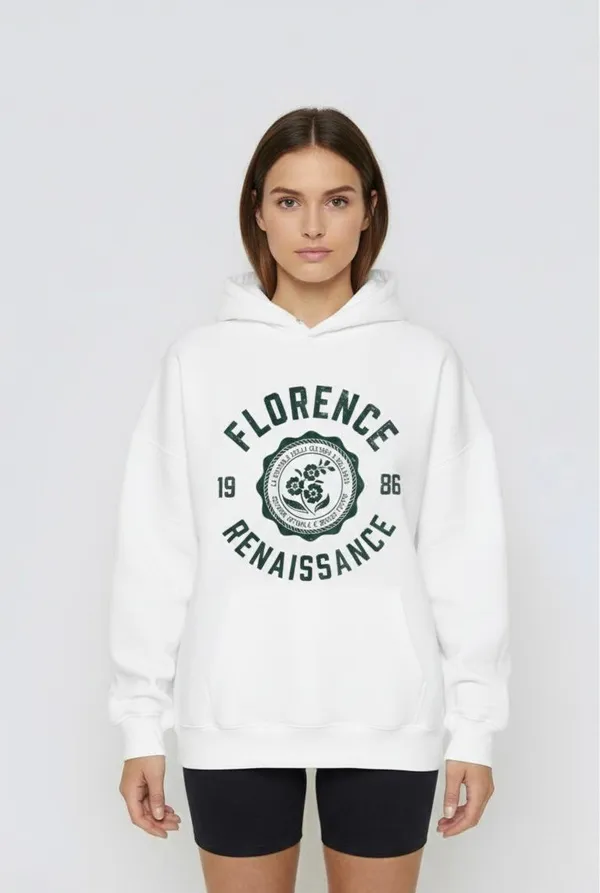 White_Premium_Casual_Cotton_Hoodie_For_Women