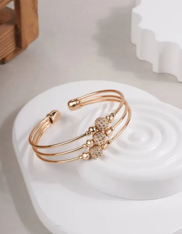 Rose_Gold_Alloy_Adjustable_Triple_Layer_Crystal_Bangle_Bracelet_For_Women