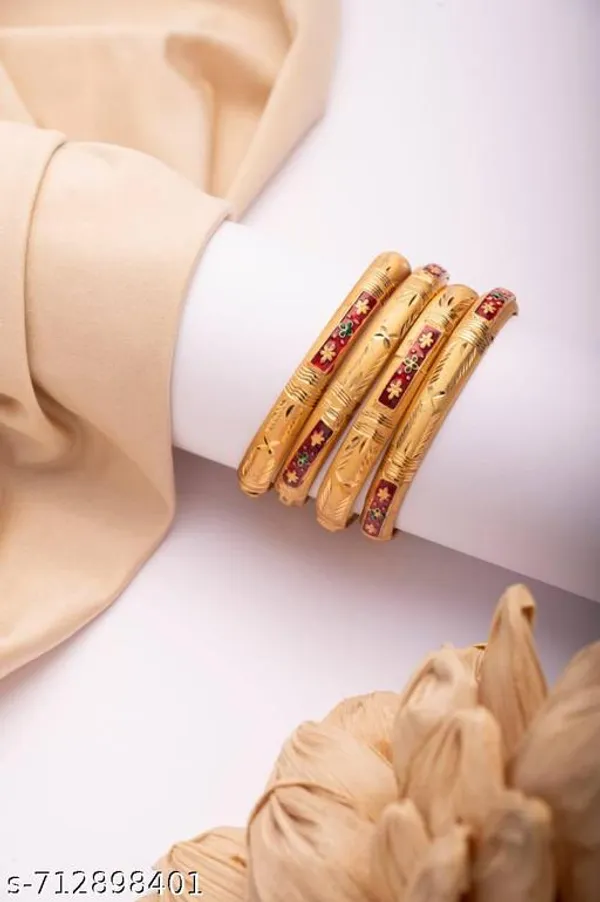 Gold_Plated_Alloy_Traditional_Enamel_Bangles_For_Women