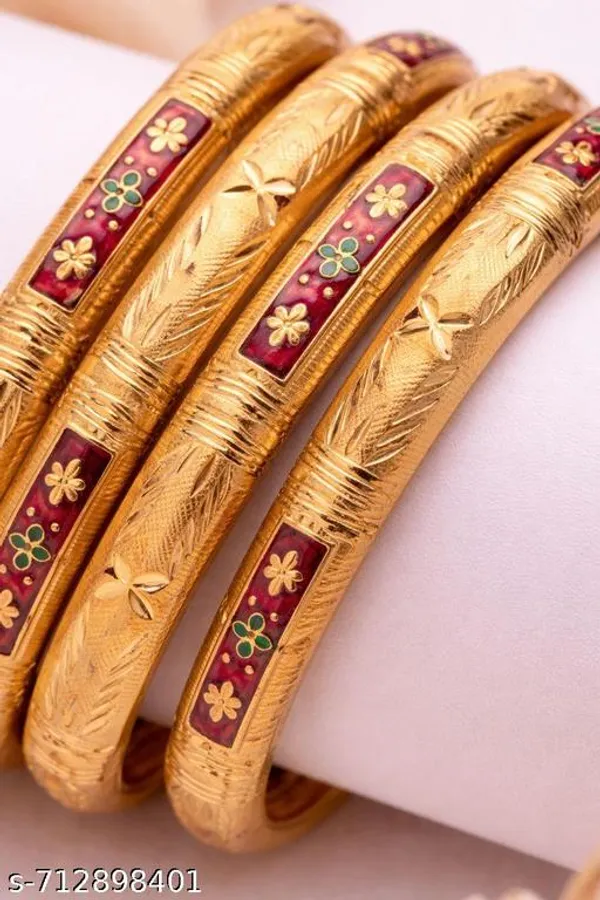Gold_Plated_Alloy_Traditional_Enamel_Bangles_For_Women