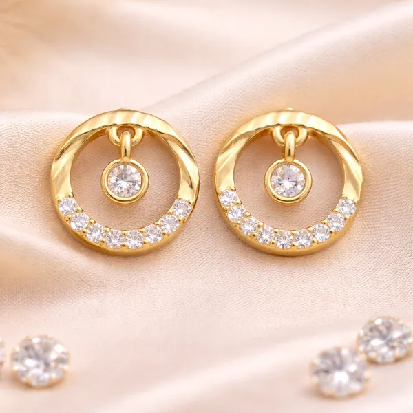 Gold_Plated_Alloy_Circular_Diamond_Stud_Earrings_For_Women