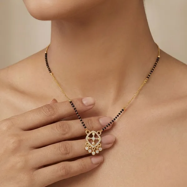 Gold_Plated_Alloy_Designer_Mangalsutra_With_Black_Beads_&_Stone_Pendant_Necklace_For_Women