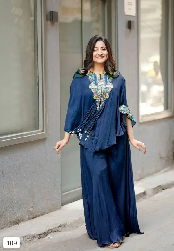 Blue_Sequence_Embroidery_Work_With_Kodi_Latkan_Kurti_Set_With_Plazzo