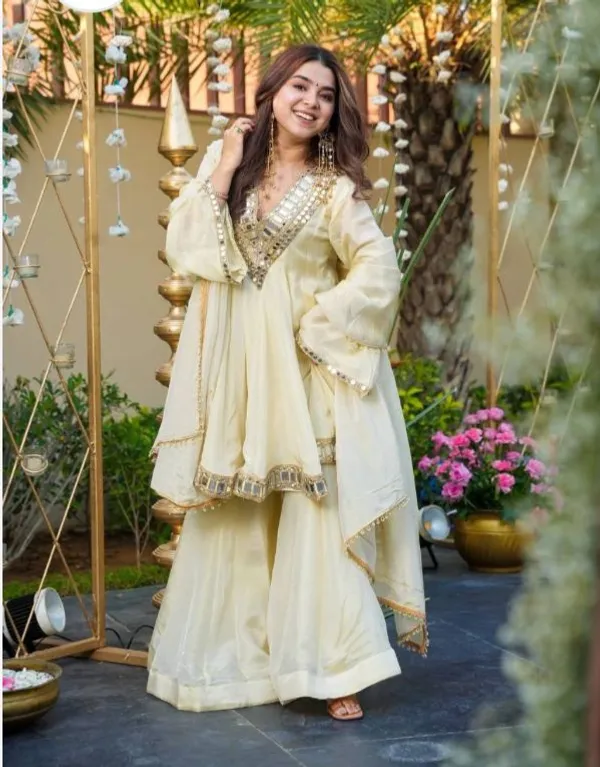 Cream_Plazzo_Pair_With_Real_Mirror_And_Embroidery_Work_For_Women