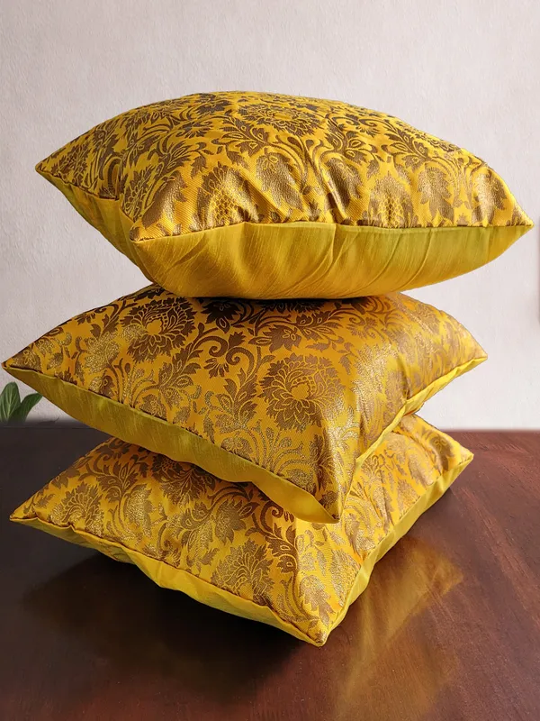 Ethnic_Motif_Yellow_Cushion_Covers_–_16"_x_16"_|_Indian_Festive_Décor