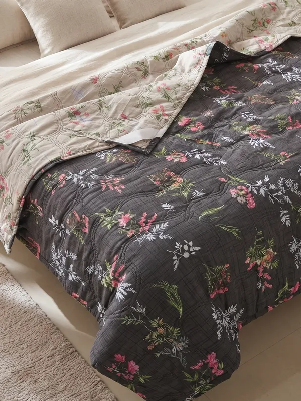 Bunio_Super_Soft_Reversible_Comforter__All-Season_Comforter_for_Double_Bed_-__Beige
