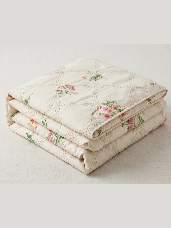 Bunio_Super_Soft_Reversible_Comforter__All-Season_Comforter_for_Double_Bed_-__Beige