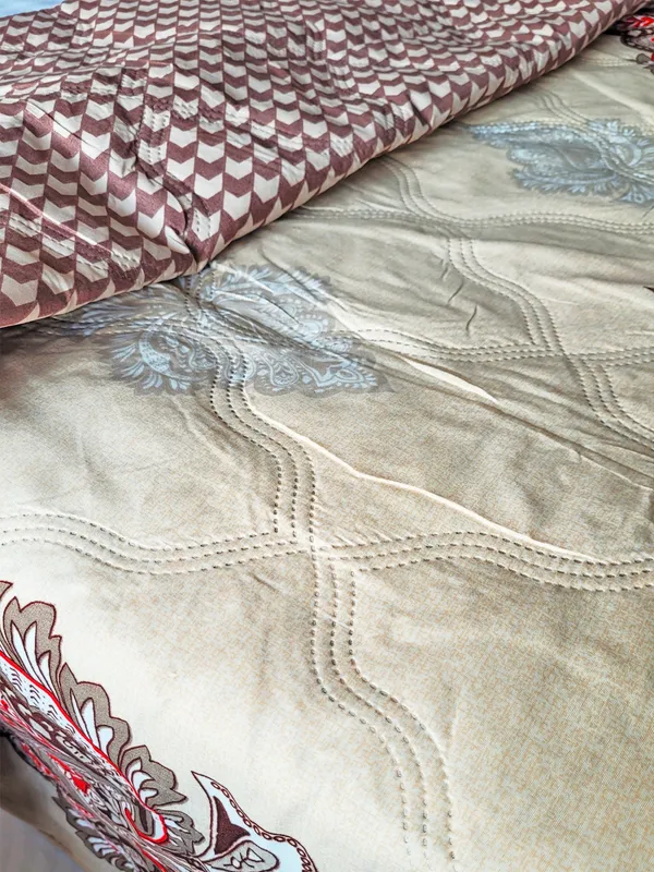Bunio_Super_Soft_Reversible_Comforter__All-Season_Comforter_for_Double_Bed_-__Cream