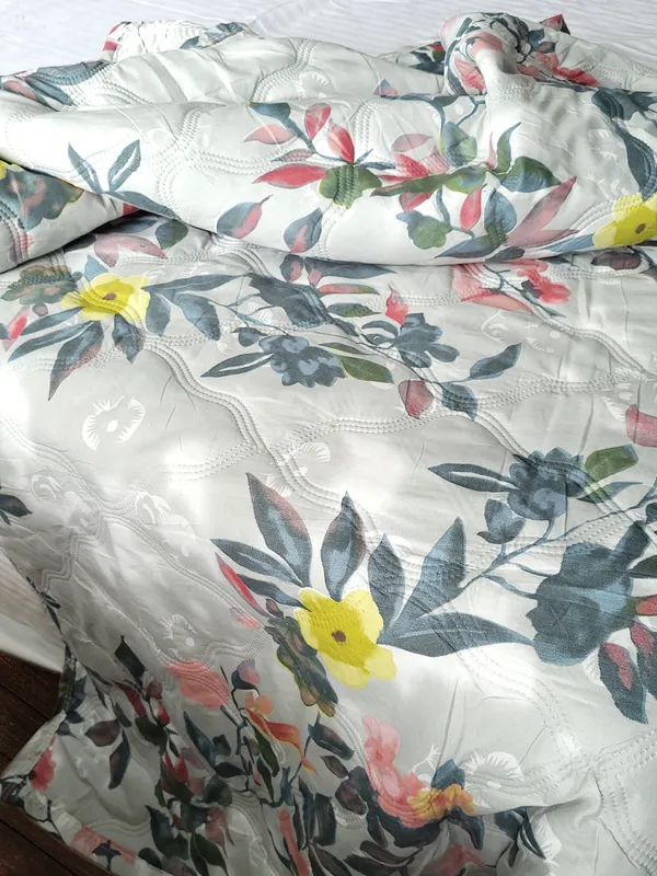 Bunio_Super_Soft_Reversible_Comforter__All-Season_Comforter_for_Single_Bed_-_Grey