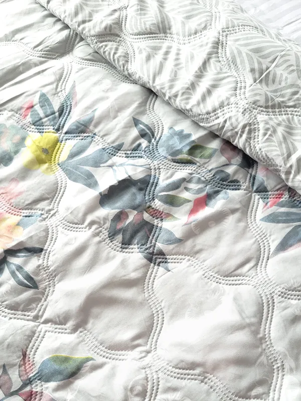 Bunio_Super_Soft_Reversible_Comforter__All-Season_Comforter_for_Single_Bed_-_Grey
