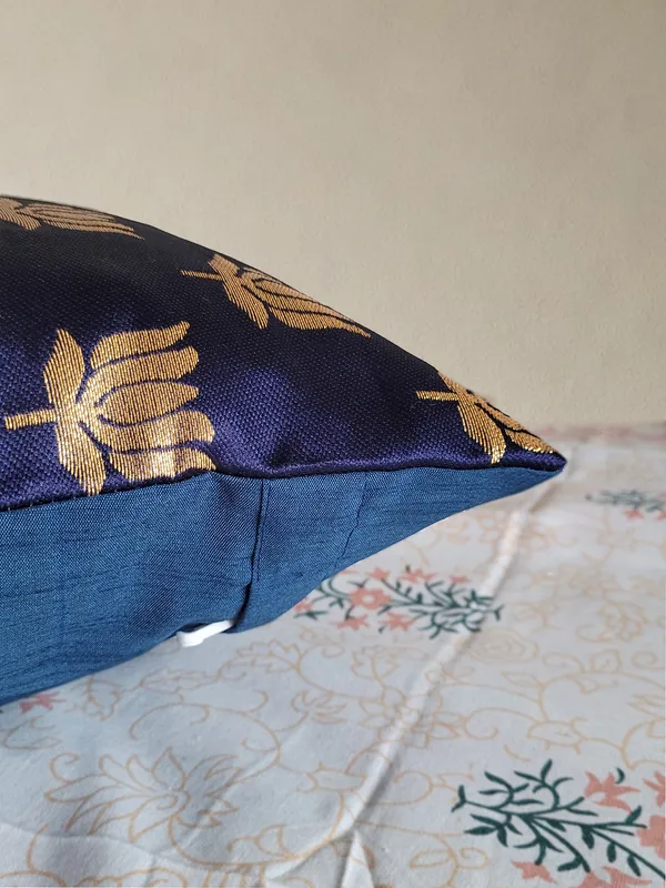 Ethnic_Lotus_Blue_Cushion_Covers_–_16"_x_16"_|_Indian_Festive_Décor