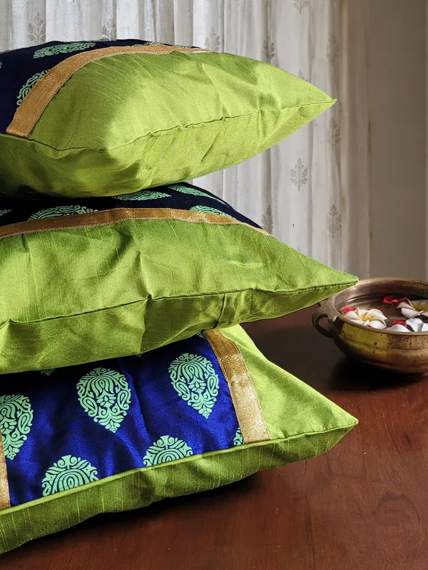 Ethnic_Motif_Green_Blue_Cushion_Covers_–_16"_x_16"_|_Indian_Festive_Décor