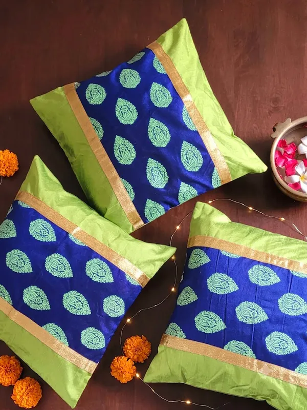 Ethnic_Motif_Green_Blue_Cushion_Covers_–_16"_x_16"_|_Indian_Festive_Décor