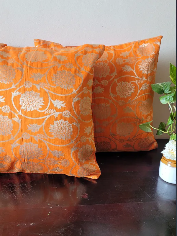 Ethnic_Motif_Orange_Cushion_Covers_–_16"_x_16"_|_Indian_Festive_Décor