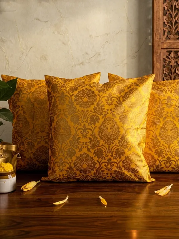 Ethnic_Motif_Yellow_Cushion_Covers_–_16"_x_16"_|_Indian_Festive_Décor