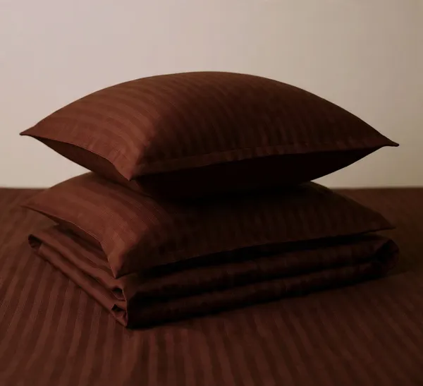 Brown_210_Tc_Satin_Stripe_Pure_Cotton_Bedsheet_With_2_Pillow_Covers_King_Size_100_X_108