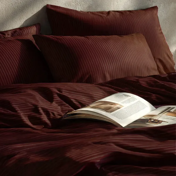 Brown_210_Tc_Satin_Stripe_Pure_Cotton_Bedsheet_With_2_Pillow_Covers_King_Size_100_X_108