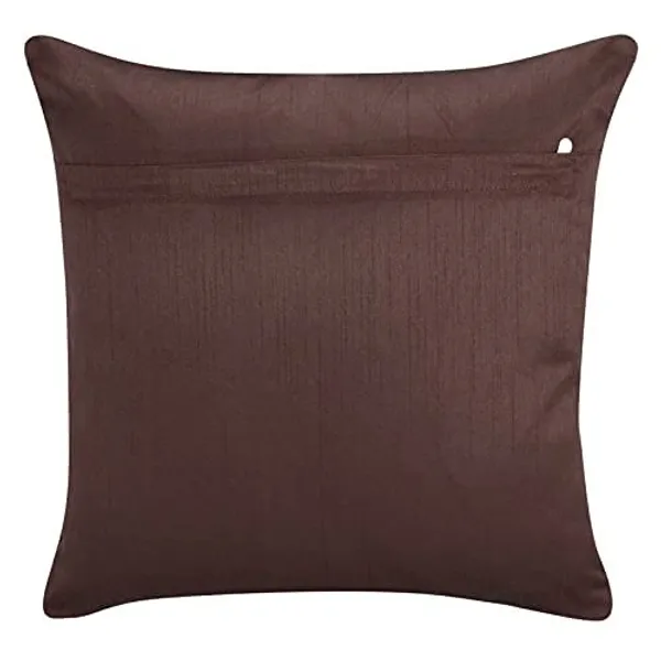 Brown_3D_Maple_Leaf_Silk_Cushion_Covers_I_Foam_Padded_I_Square_16_X_16_Inches_Set_Of_5_Pieces