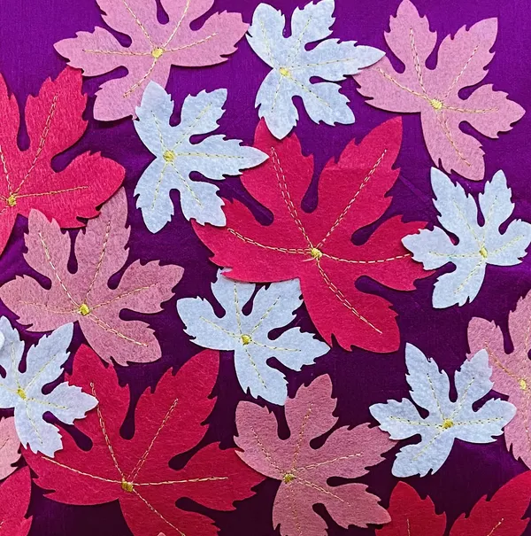 Pink_3D_Maple_Leaf_Silk_Cushion_Covers_I_Foam_Padded_I_Square_16_X_16_Inches_Set_Of_5_Pieces