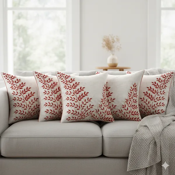 Cream_Designer_Decorative_Velvet_Cushion_Covers_Set_of_5_Pieces