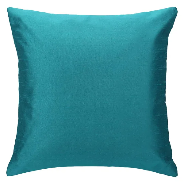 Blue_Silk_Plain_Cushion_Covers_16_X_16_Inches_Set_Of_5_Pieces