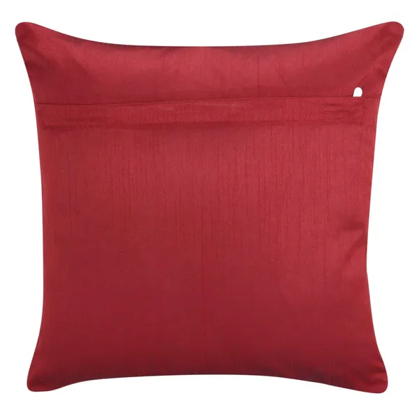 Red_Silk_Plain_Cushion_Covers_16_X_16_Inches_Set_Of_5_Pieces