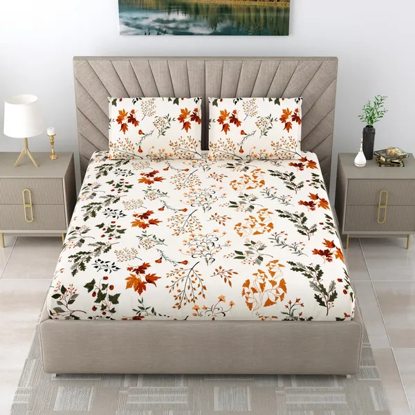 Maple_Soft_Glace_Cotton_Bedsheet_With_2_Pillow_Covers_King_Size_100_X_108