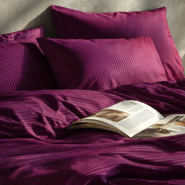 Purple_210_Tc_Satin_Stripe_Pure_Cotton_Bedsheet_With_2_Pillow_Covers_King_Size_100_X_108
