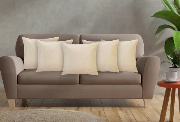 Cream_Velvet_Decorative_Soft_Plain_Cushion_Covers,_16_x_16_inches_-_Set_of_5_Pieces