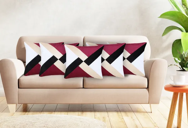 Pink_Velvet_Stripes_Design_Cushion_Covers,_16_x_16_inches_-_Set_of_5