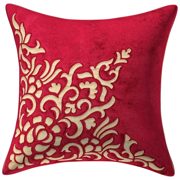 Red_Designer_Decorative_Velvet_Cushion_Covers_Set_of_5_Pieces