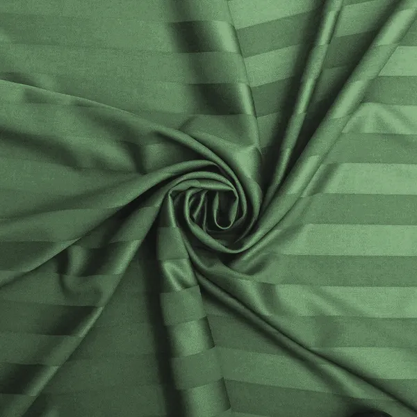 Sage_Green_210_Tc_Satin_Stripe_Pure_Cotton_Bedsheet_With_2_Pillow_Covers_King_Size_100_X_108
