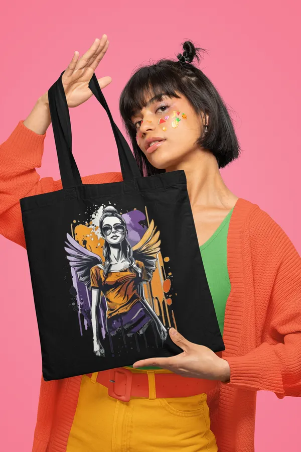 Black_Graphic_Angel_Art_Tote_Bag_(14_X_16_Inch)